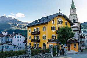 Wonderful location in the heart of historic Cortina. Photo: Ambra Cortina
